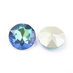 Spitze zurück & zurück plated Glas Strass Cabochons&nbsp;X-RGLA-J012-10mm-001SP