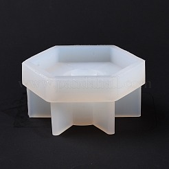 Moldes de silicona de calidad alimentaria para velas hexagonales&nbsp;DIY-D071-04