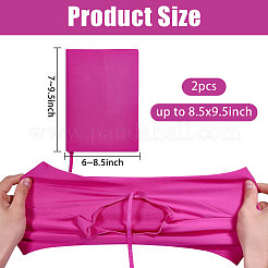 Couverture de livre en tissu élastique&nbsp;AJEW-WH0696-009E