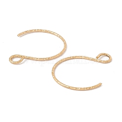 Ganci per orecchini in acciaio inossidabile chirurgico 316 placcatura ionica (ip)&nbsp;X-STAS-D183-03G-02