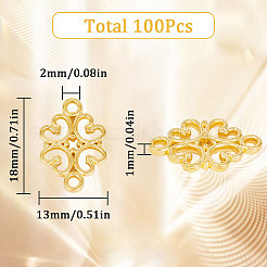 Fascini del connettore della lega 100pcs&nbsp;TIBEP-SC0002-40