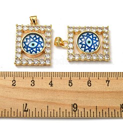 Echte 18 Karat vergoldete Messinganhänger&nbsp;KK-L209-006G-01