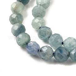Natürliche kyanit / cyanit / disthen perlen stränge&nbsp;G-G259-D04-4mm