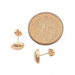 Set di orecchini a bottone in ottone per donna&nbsp;EJEW-F352-01G-02