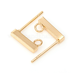 Ohrstecker-Beschläge aus Edelstahl 304&nbsp;STAS-G224-21G-03
