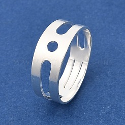 Anillo de acero inoxidable quirúrgico 316 para la fabricación de joyas.&nbsp;STAS-C125-03S