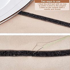 1 m di strass hotfix&nbsp;DIY-NB0005-82