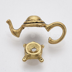 Cadres de perles en alliage de style tibétain&nbsp;TIBEB-N005-08AG-RS