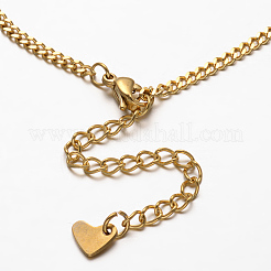304 Edelstahl-Charm-Armbänder mit Mond- und Sternmotiv&nbsp;BJEW-N287-33