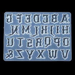 Silikonformen für Buchstaben a~z im gotischen Stil zum Selbermachen&nbsp;LS-DIY-P078-02