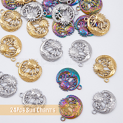 24 pendentif en acier inoxydable 304&nbsp;STAS-DC0013-17