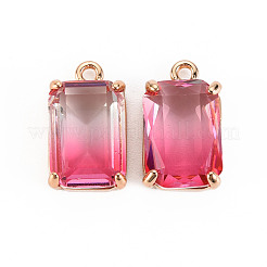 Colgantes de vidrio de color degradado&nbsp;GLAA-S193-008-A04