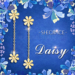 Boucles d'oreilles pendantes en acier inoxydable&nbsp;JE685B