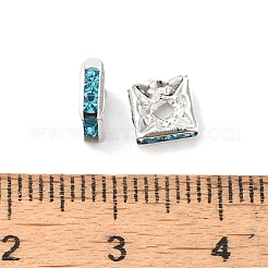 Messing Strass Zwischen perlen&nbsp;RSB072-13S