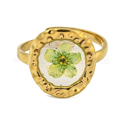 Messing verstellbare ringe für damen&nbsp;RJEW-G265-10G