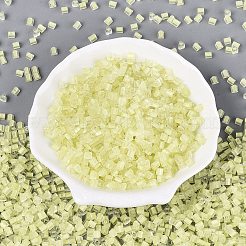 Perles de rocaille en verre dépoli de qualité A de FGB&nbsp;SEED-Q040-04A-11