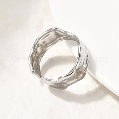 Offene Manschettenringe aus 304 Edelstahl für Damen&nbsp;RJEW-H261-11P