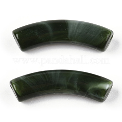 Perline acriliche bicolore opache&nbsp;MACR-ZX023-02B