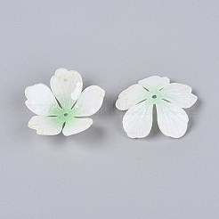 Capuchons de perles acryliques en forme de fleur&nbsp;SACR-T017-51D