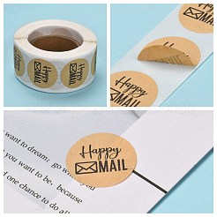 Selbstklebende Kraftpapier-Geschenkanhänger&nbsp;DIY-G013-A18