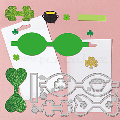 Saint Patrick's Day Stanzschablonen aus Kohlenstoffstahl&nbsp;DIY-WH0309-1579