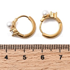 Boucles d'oreilles créoles rondes en acier inoxydable 304&nbsp;EJEW-H172-01G