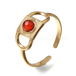 Offene Manschettenringe aus Edelstahl 304&nbsp;RJEW-F213-01G-08