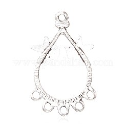 Stile tibetano Componenti per lampadari in lega link&nbsp;PALLOY-K209-02A-AS