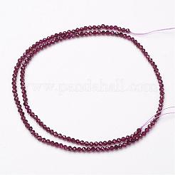 Natürlicher Granat Perlenstränge&nbsp;G-P213-37-3mm