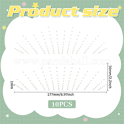Couronne hotfix strass&nbsp;DIY-WH0622-047C