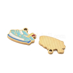 Pendentifs en acier inoxydable 304 émaillés&nbsp;SA-CBA7876-23G