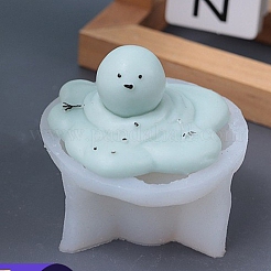 Décoration de gâteau au chocolat fondant bonhomme de neige fondant de Noël&nbsp;PW-WG5B1C0-01