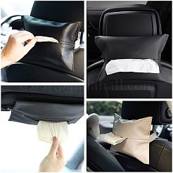 Boîtes à mouchoirs en simili cuir&nbsp;AJEW-GF0002-51C