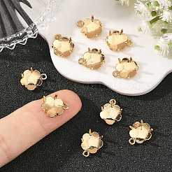 Engastes de garra de latón con rhinestone de Shegrace&nbsp;XGRQ6U528-924G