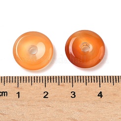 Anhänger aus natürlichem Achat (Donut/Pi-Scheibe)&nbsp;G-L646-09B-02