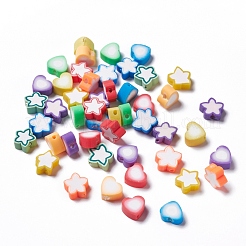 240pcs 12 Art handgemachte Polymer-Ton-Perlen&nbsp;CLAY-YW0001-29