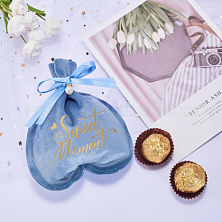 Geschenkbeutel mit Kordelzug aus Samtschmuck&nbsp;ABAG-CJC0003-02A