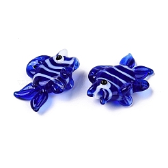 Chapelets de perles vernissées manuelles&nbsp;LAMP-N024-35B