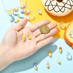 18 Stück handgefertigte Porzellanperlen in 6 Farben&nbsp;PORC-CJ0001-38