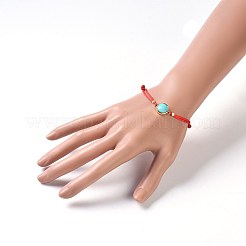 Bracciali in nylon con bretelle regolabili&nbsp;BJEW-JB04208-M