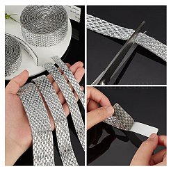 4 Rolle selbstklebendes Strassband mit 4 verschiedenen Glasmotiven&nbsp;DIY-PH0013-85