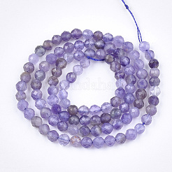 Natürlichen Amethyst Perlen Stränge&nbsp;G-T108-35