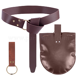Gürteltasche aus Wikinger-PU-Leder&nbsp;AJEW-CL0003-22B