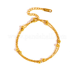 Vintage 304 Edelstahl Doppelstrang Armbänder&nbsp;LR9145