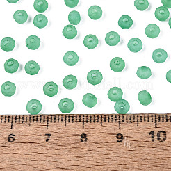 Perles de rocaille en verre transparent dépoli fgb&nbsp;SEED-N013-04A-09