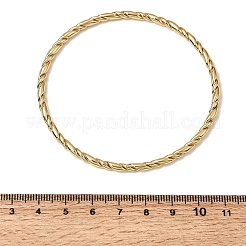 Bracelets torsadés en acier inoxydable 304 pour femmes&nbsp;BJEW-H644-13G
