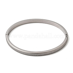 Bracelets articulés en acier inoxydable 304 dépoli&nbsp;BJEW-H644-09P