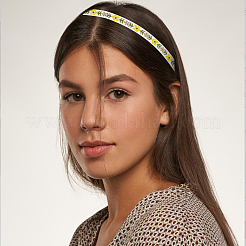 Blumenband aus Polyester-Jacquard&nbsp;OCOR-WH0085-48