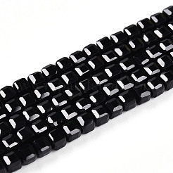 Natürliche schwarze Quarzperlen Stränge&nbsp;G-T141-60