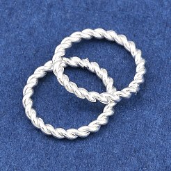 Verlötete geschlossene Biegeringe aus Messing&nbsp;KK-K253-15D-03S